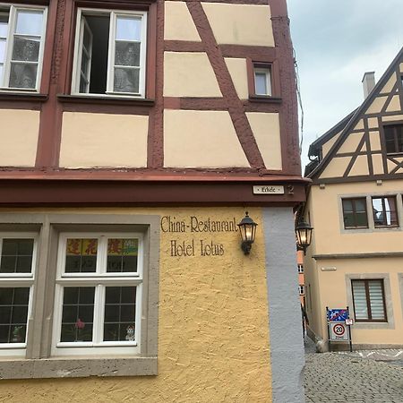 China Restaurant Hotel Lotus Rothenburg ob der Tauber Ngoại thất bức ảnh