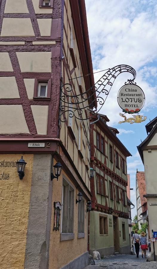 China Restaurant Hotel Lotus Rothenburg ob der Tauber Ngoại thất bức ảnh